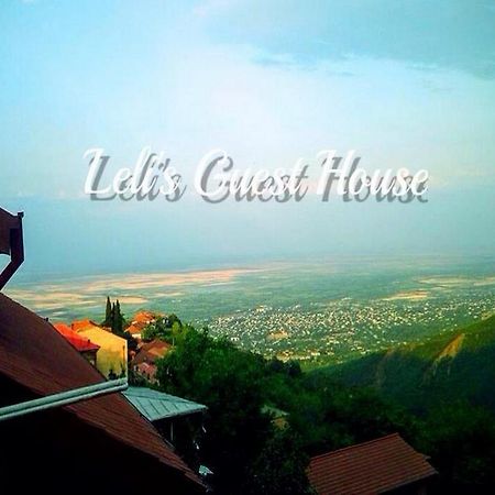 Lelis Guest House Sighnaghi Extérieur photo