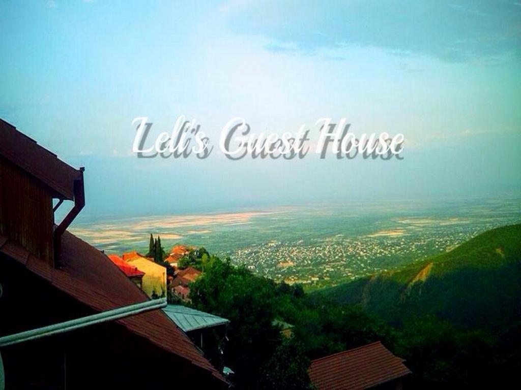 Lelis Guest House Sighnaghi Extérieur photo
