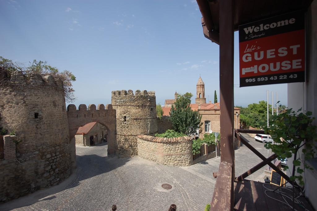 Lelis Guest House Sighnaghi Extérieur photo